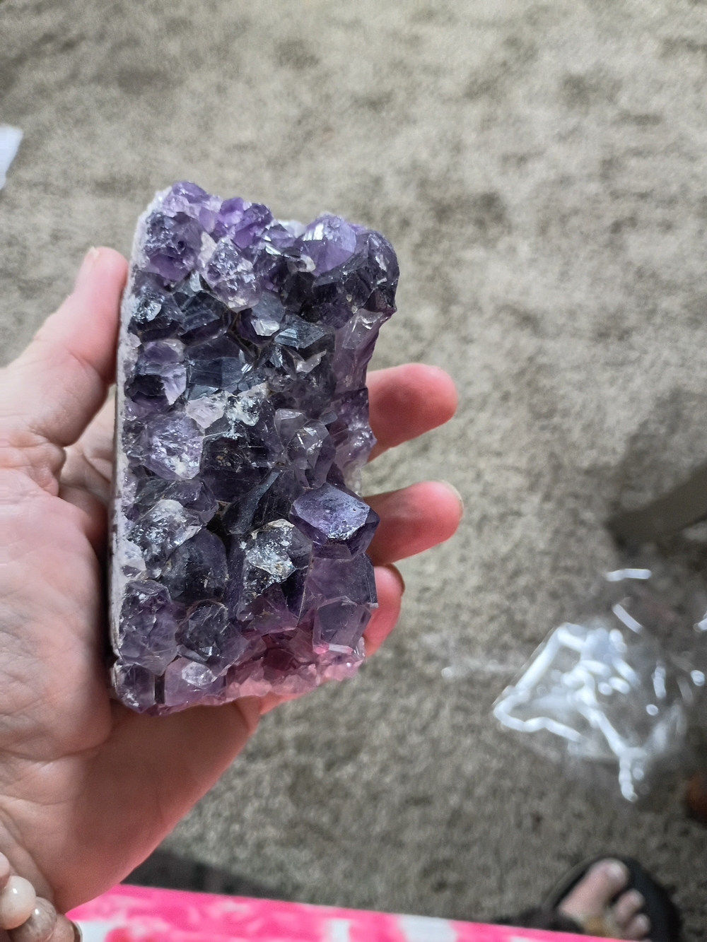 Amethyst Geo 4 X 2 Inches